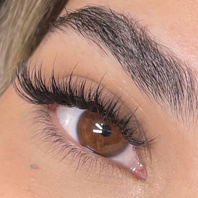 Lash extension detail